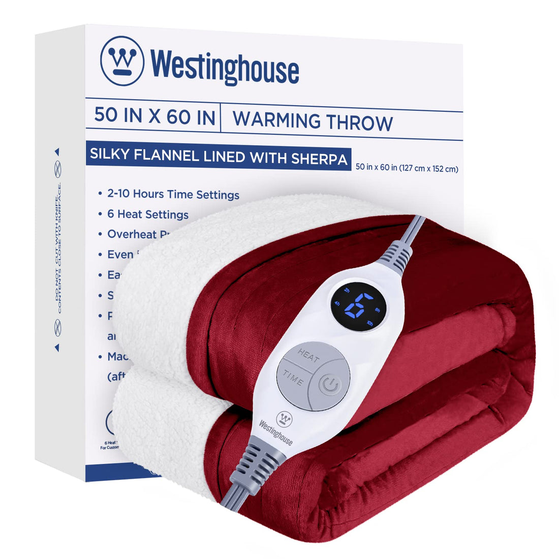 Westinghouse King Electric Blanket – Charcoal