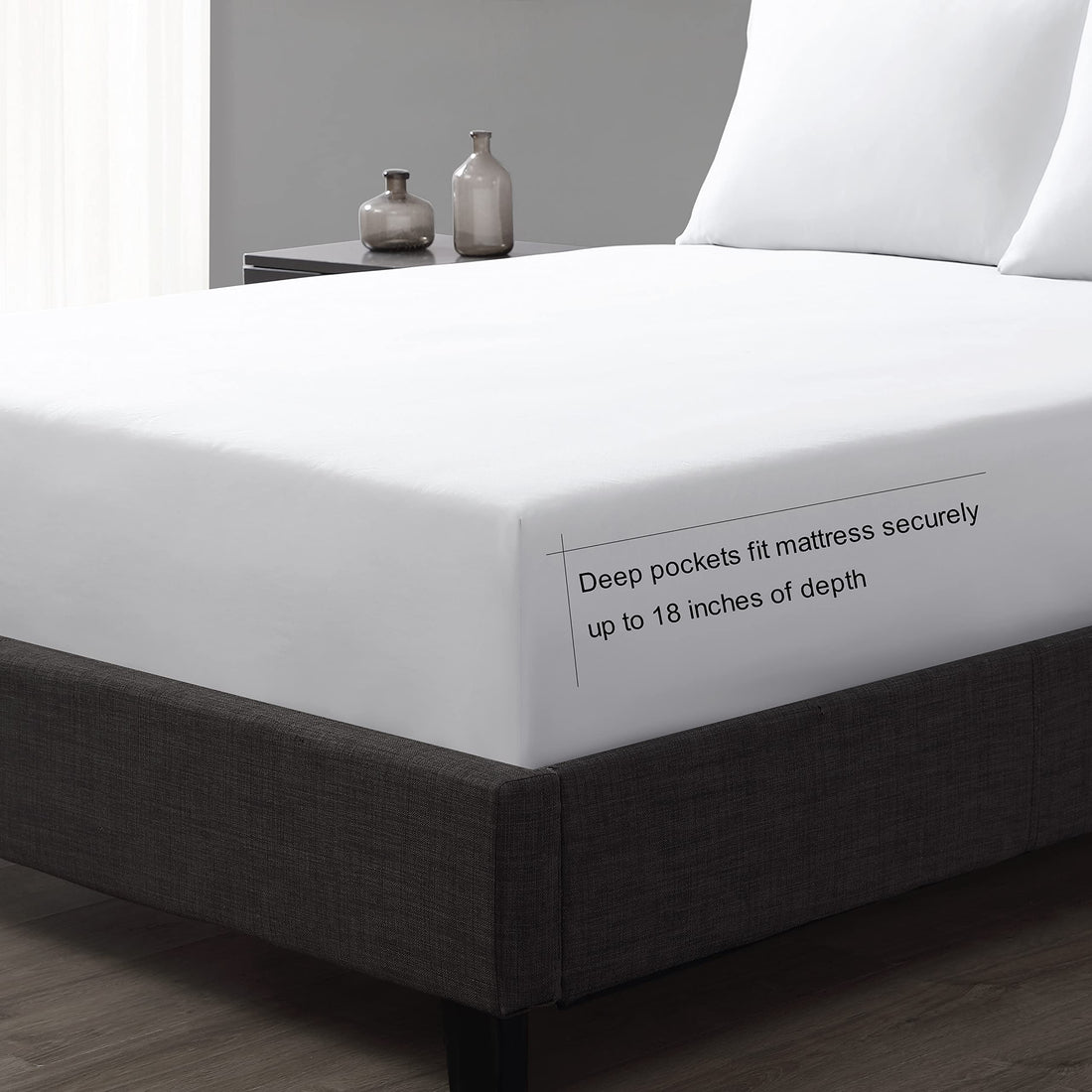 Vera Wang King Sheet Set – 800 TC, Pale Blue
