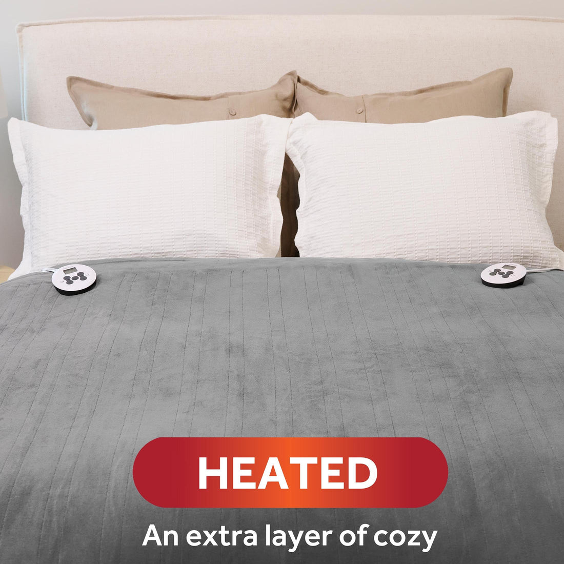 Sunbeam Electric Blanket – Full Mushroom