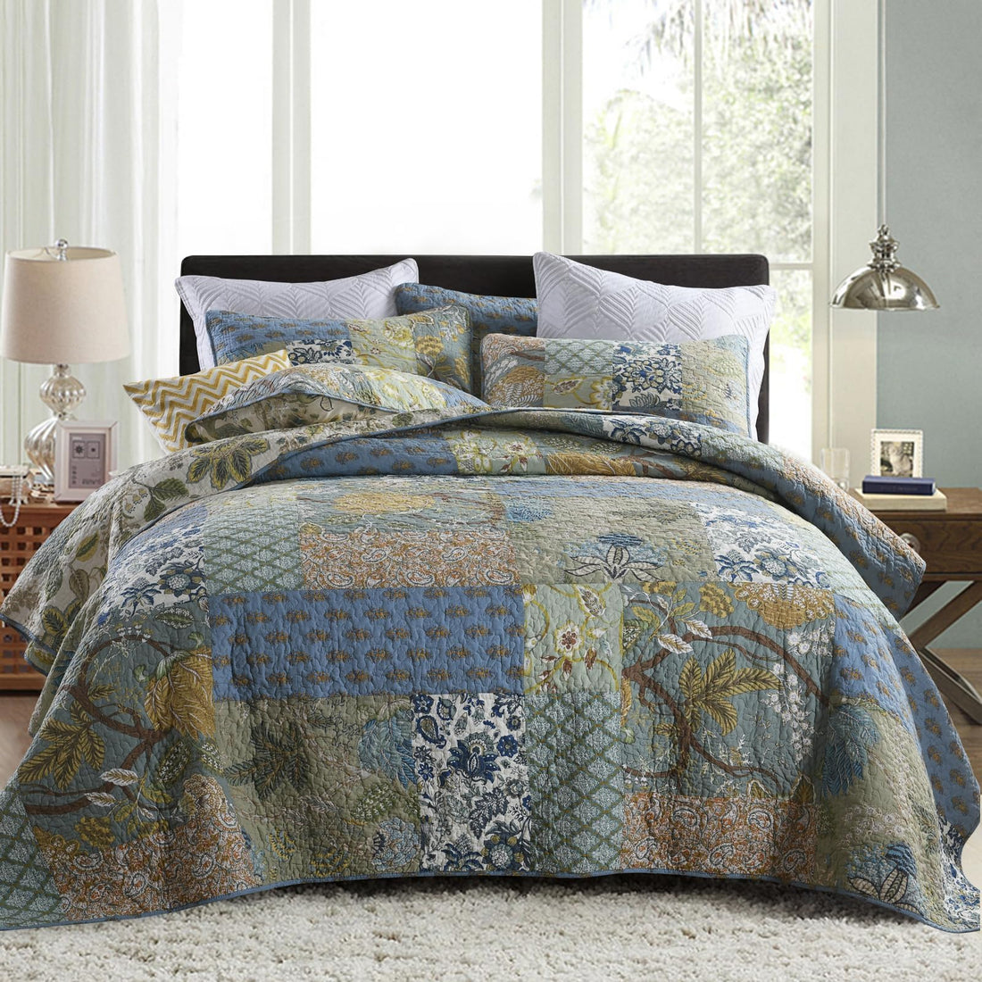 Secgo King Cotton Quilt Set