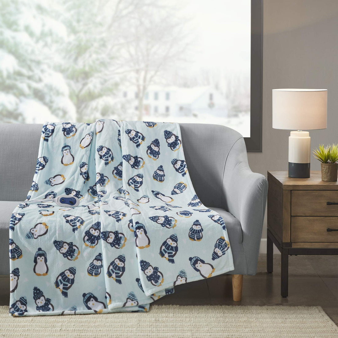 Beautyrest Electric Blanket – Full Grey