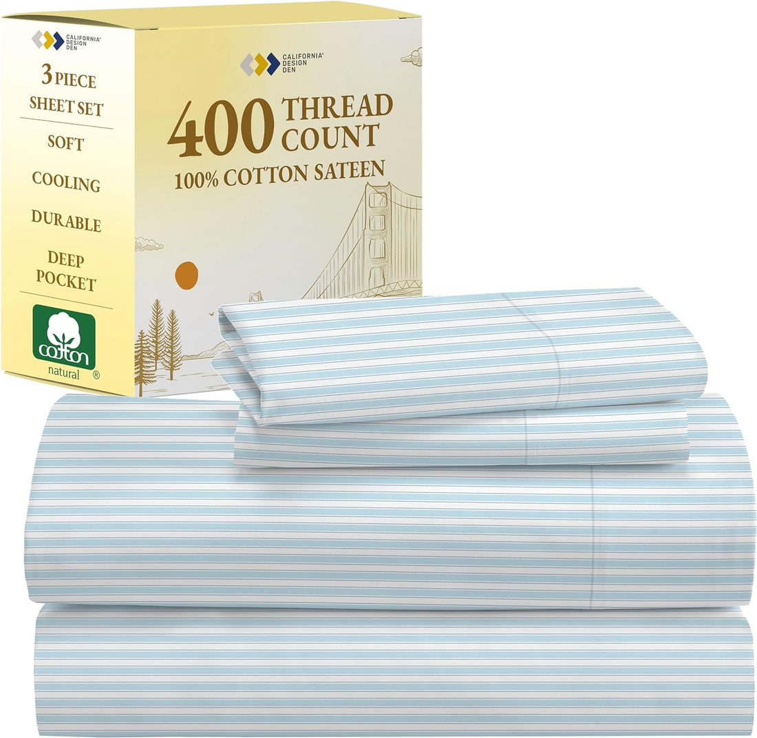 California Design Den Queen Sheets – 400 TC