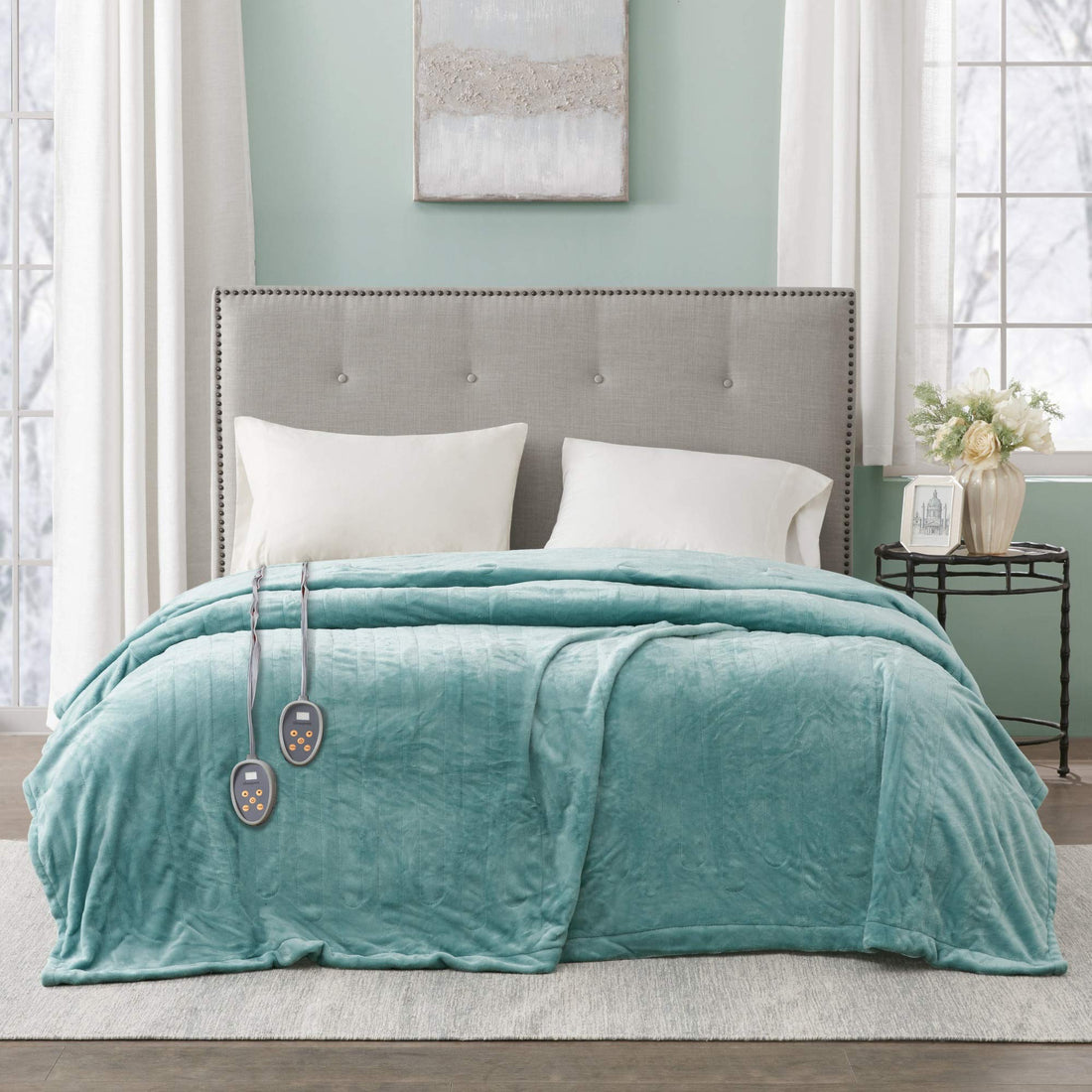 Beautyrest Electric Blanket – Full Grey