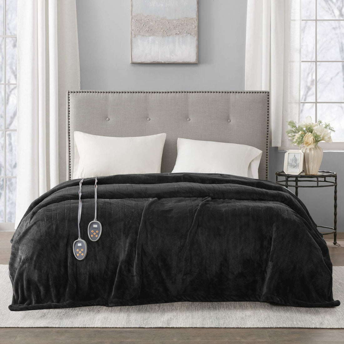 Beautyrest Electric Blanket – Full Grey