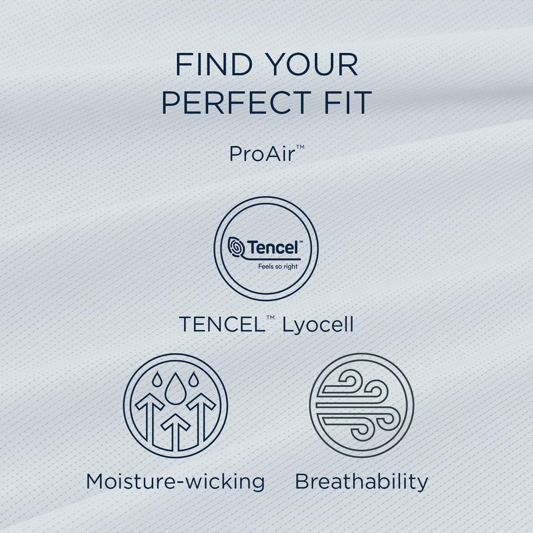 TEMPUR ProAir Sheet Set Cool Gray - Queen