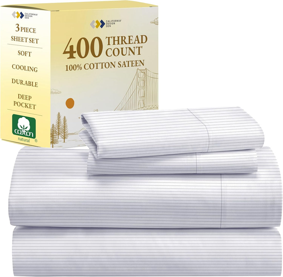 California Design Den Queen Sheets – 400 TC
