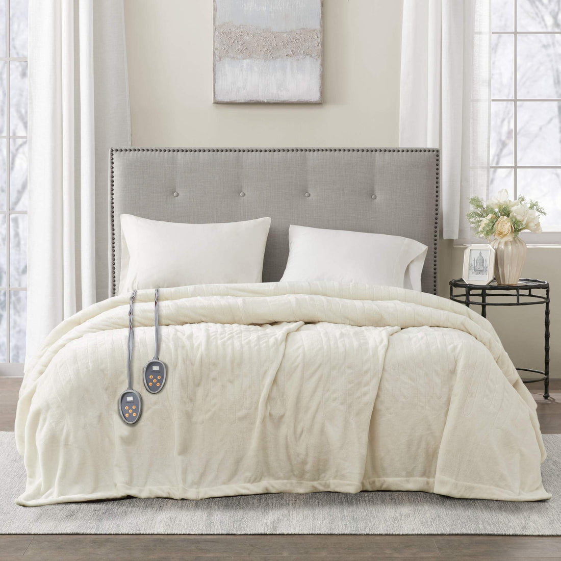 Beautyrest Electric Blanket – Full Grey