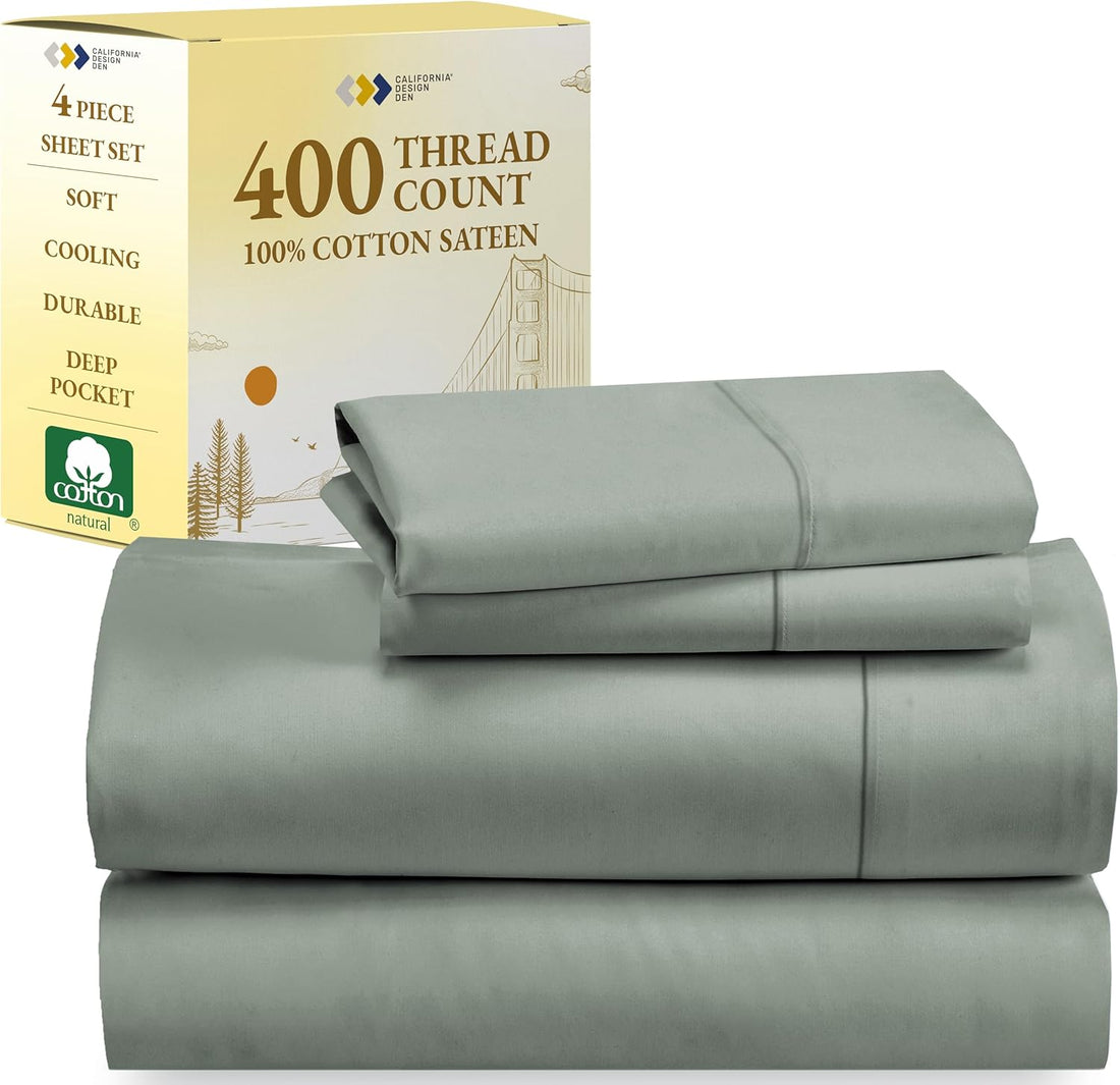 California Design Den Queen Sheets – 400 TC