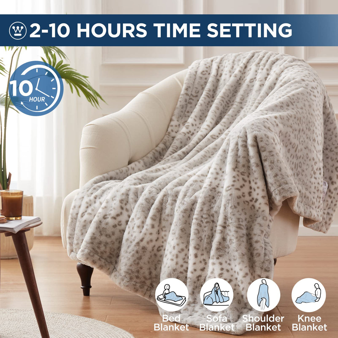Westinghouse King Electric Blanket – Charcoal