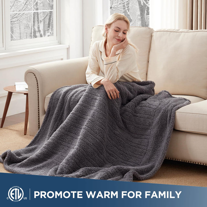 Westinghouse King Electric Blanket – Dark Grey