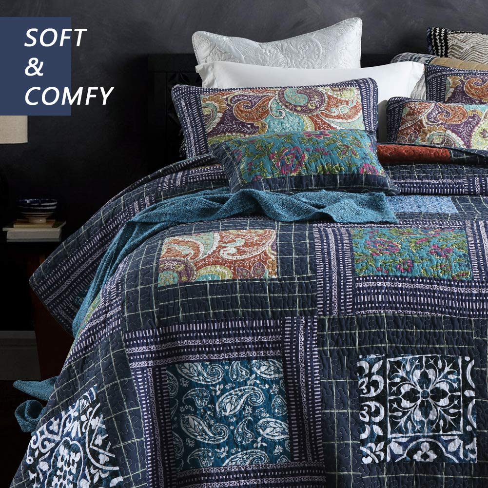 Secgo King Cotton Quilt Set