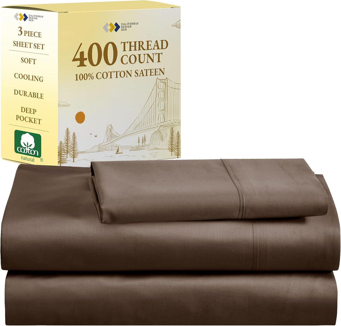California Design Den Queen Sheets – 400 TC