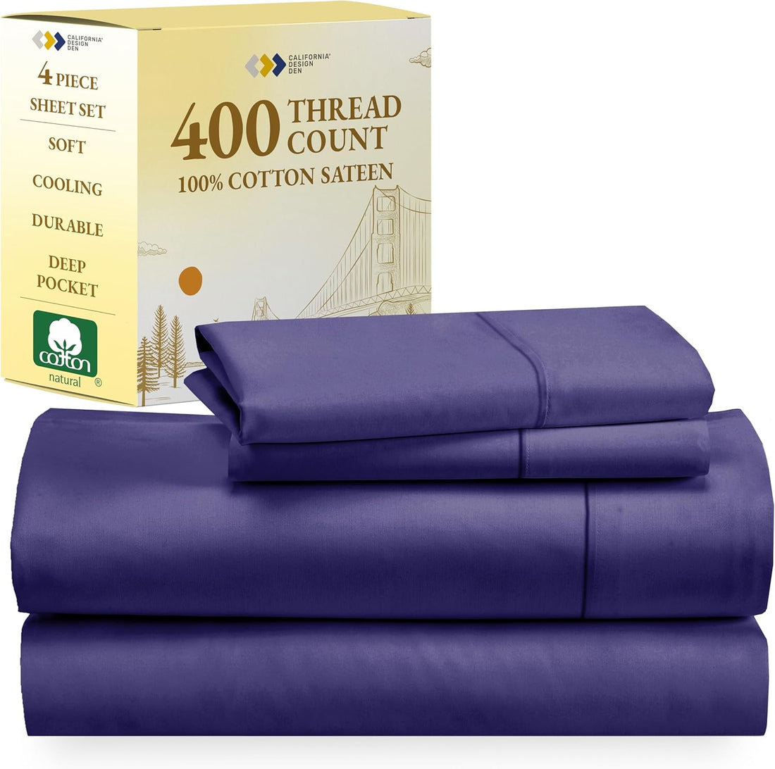 California Design Den Queen Sheets – 400 TC