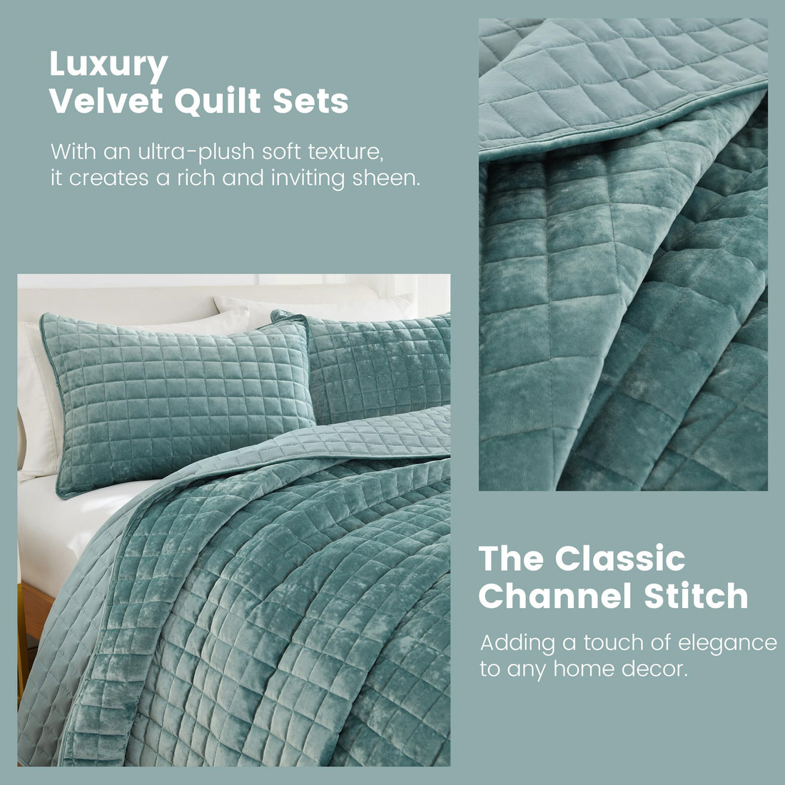 Secgo King Cotton Quilt Set