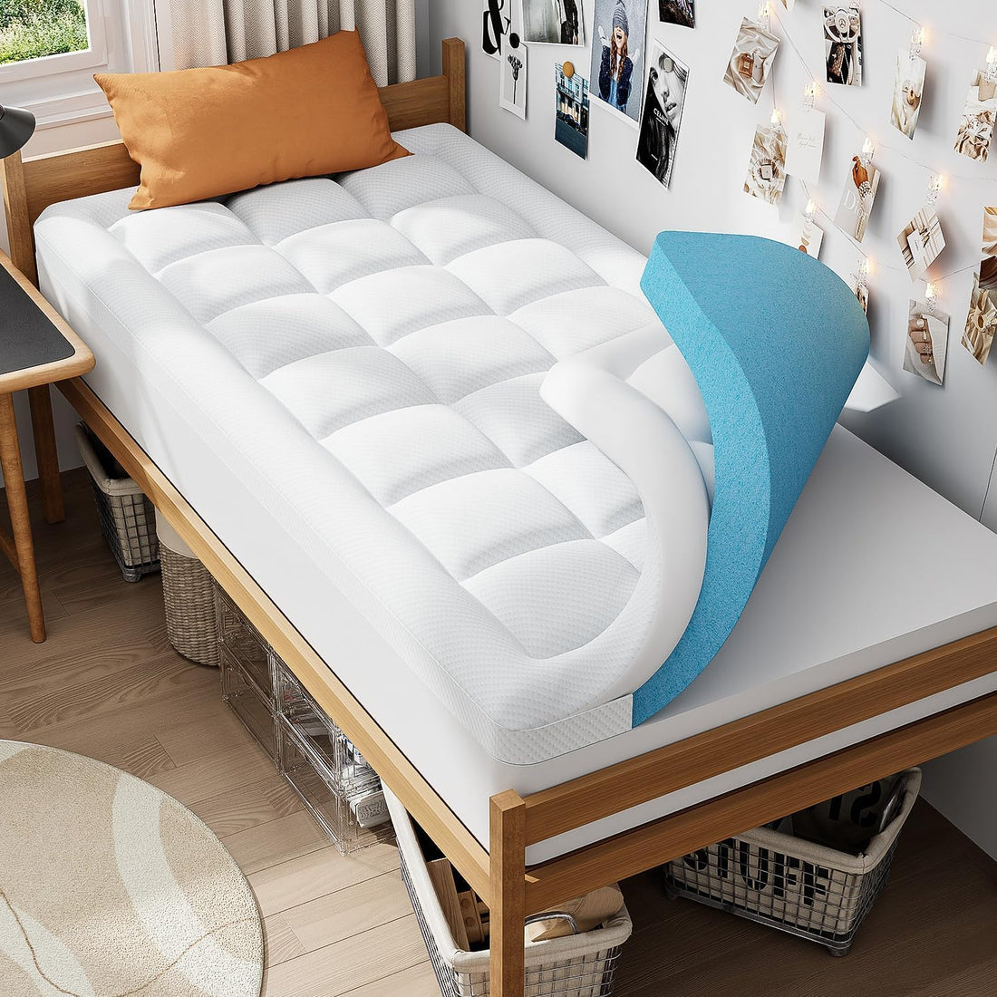 ELEMUSE 3" King Mattress Topper