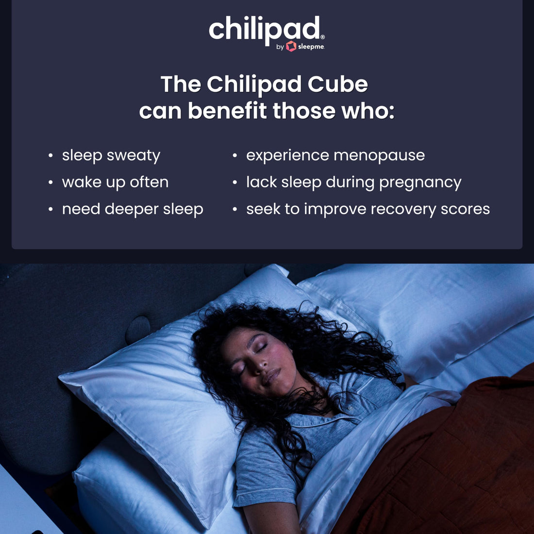 Chilipad Cube Mattress Topper – Half Queen