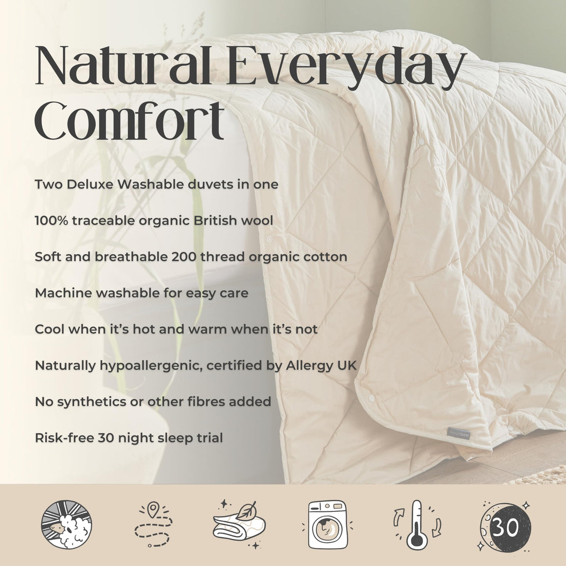 WOOLROOM Wool King Comforter