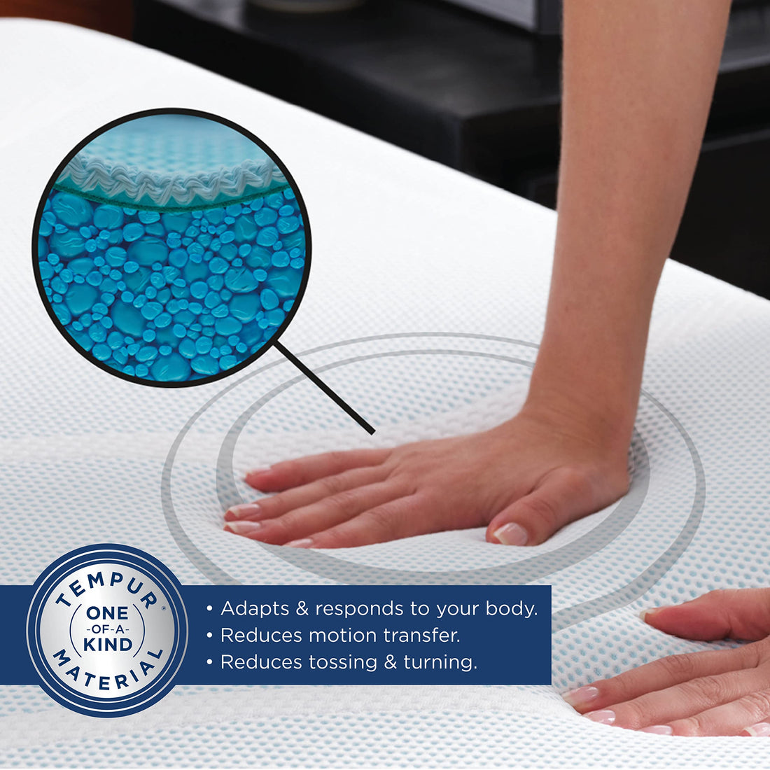 Tempur-Pedic 3" Cooling Mattress Topper – King