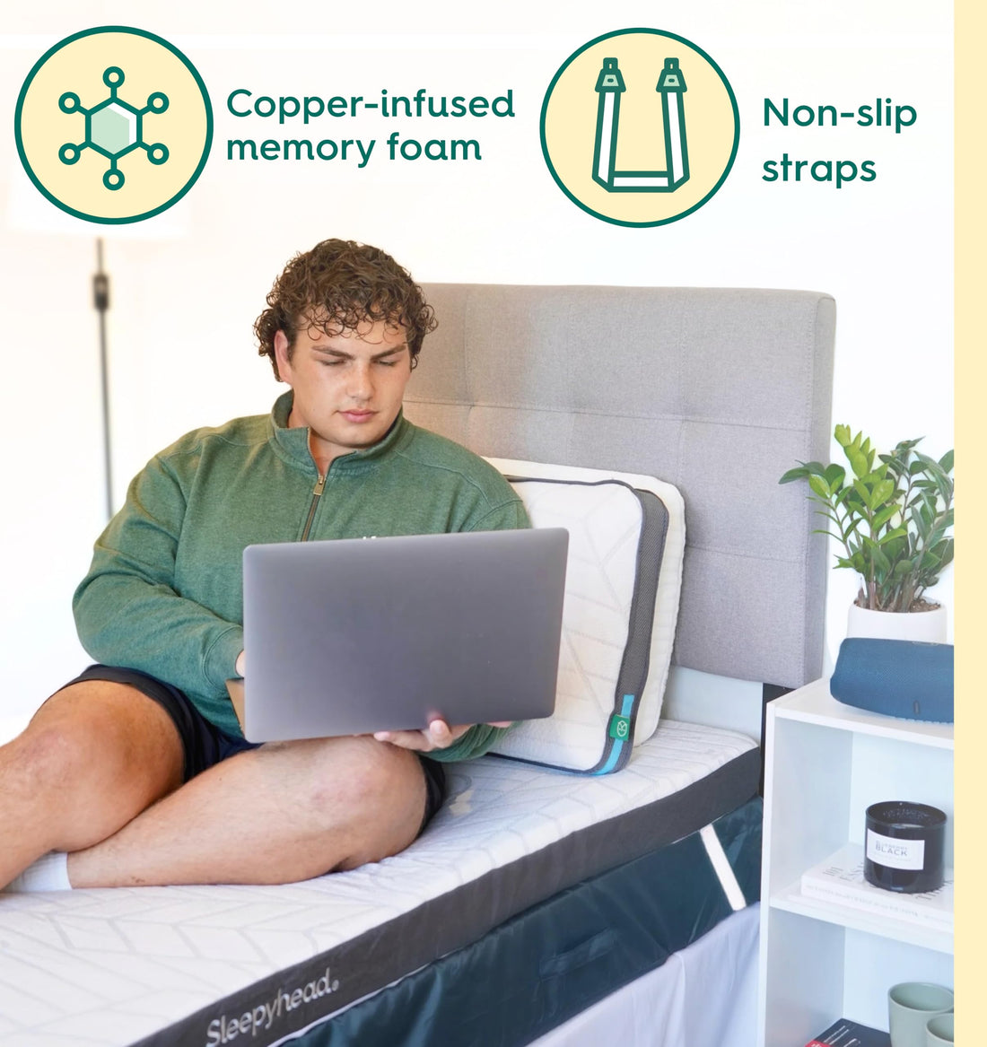 Sleepyhead 3" Memory Foam Topper – Full XL