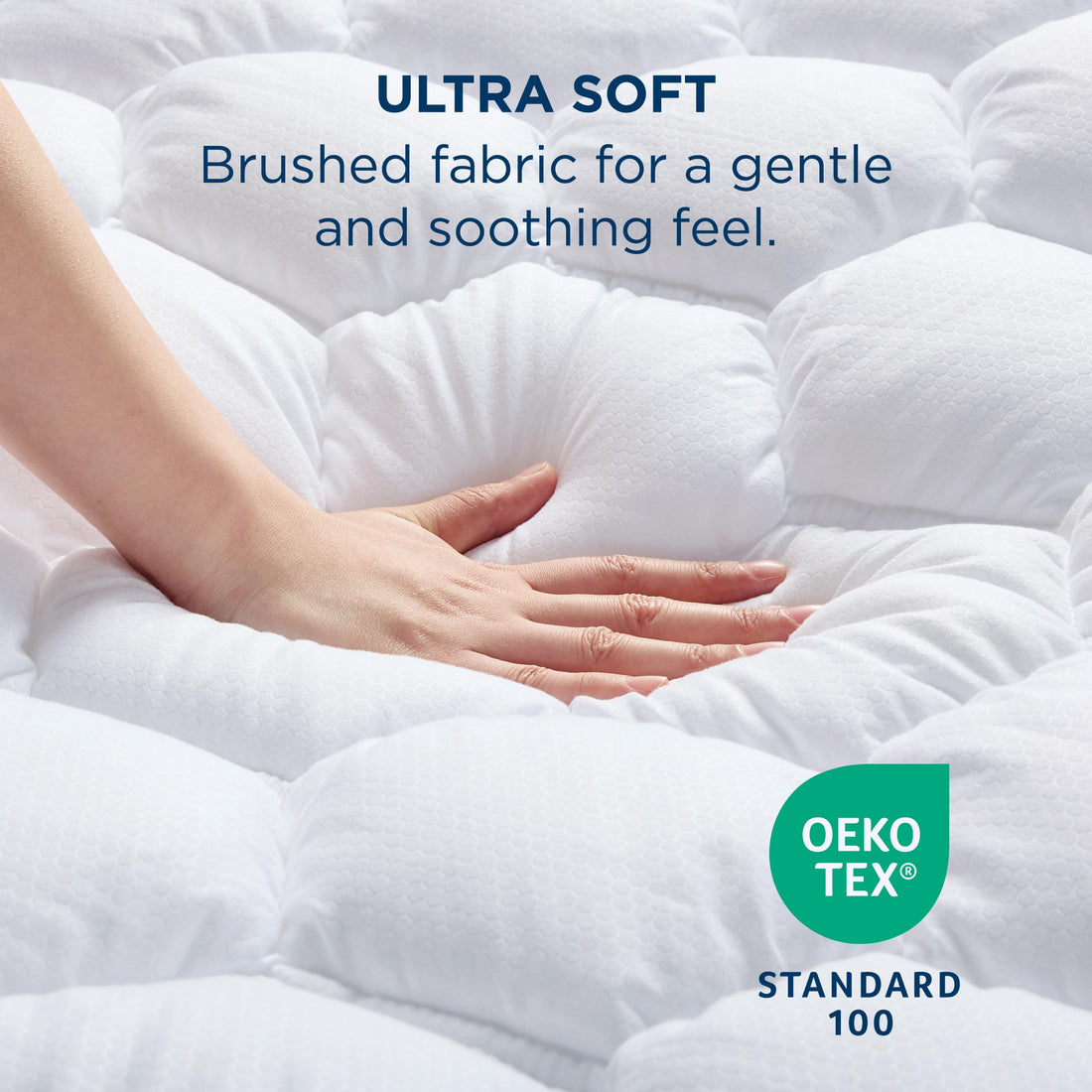 Bedsure Twin XL Mattress Pad – White