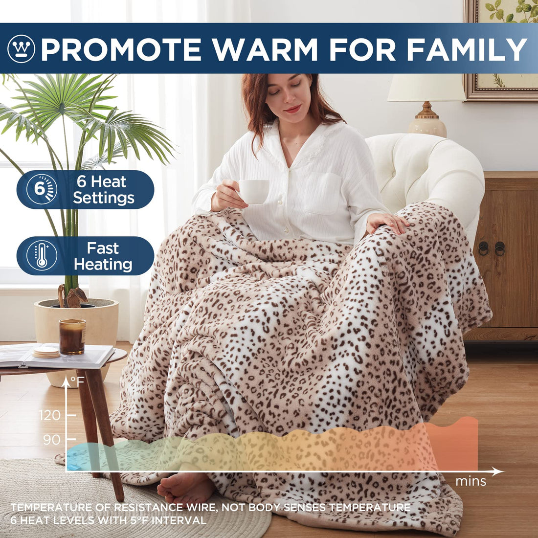 Westinghouse King Electric Blanket – Charcoal