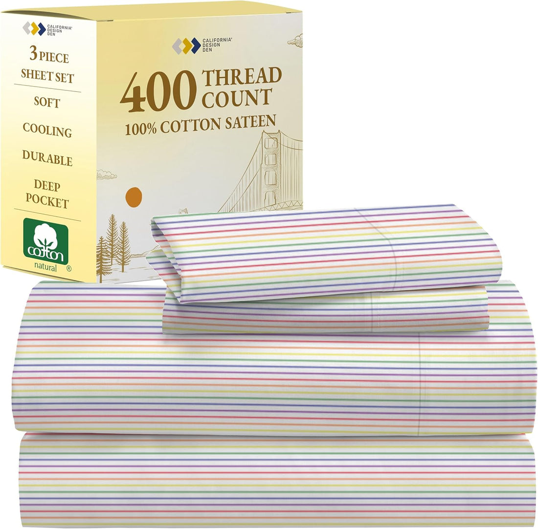 California Design Den Queen Sheets – 400 TC