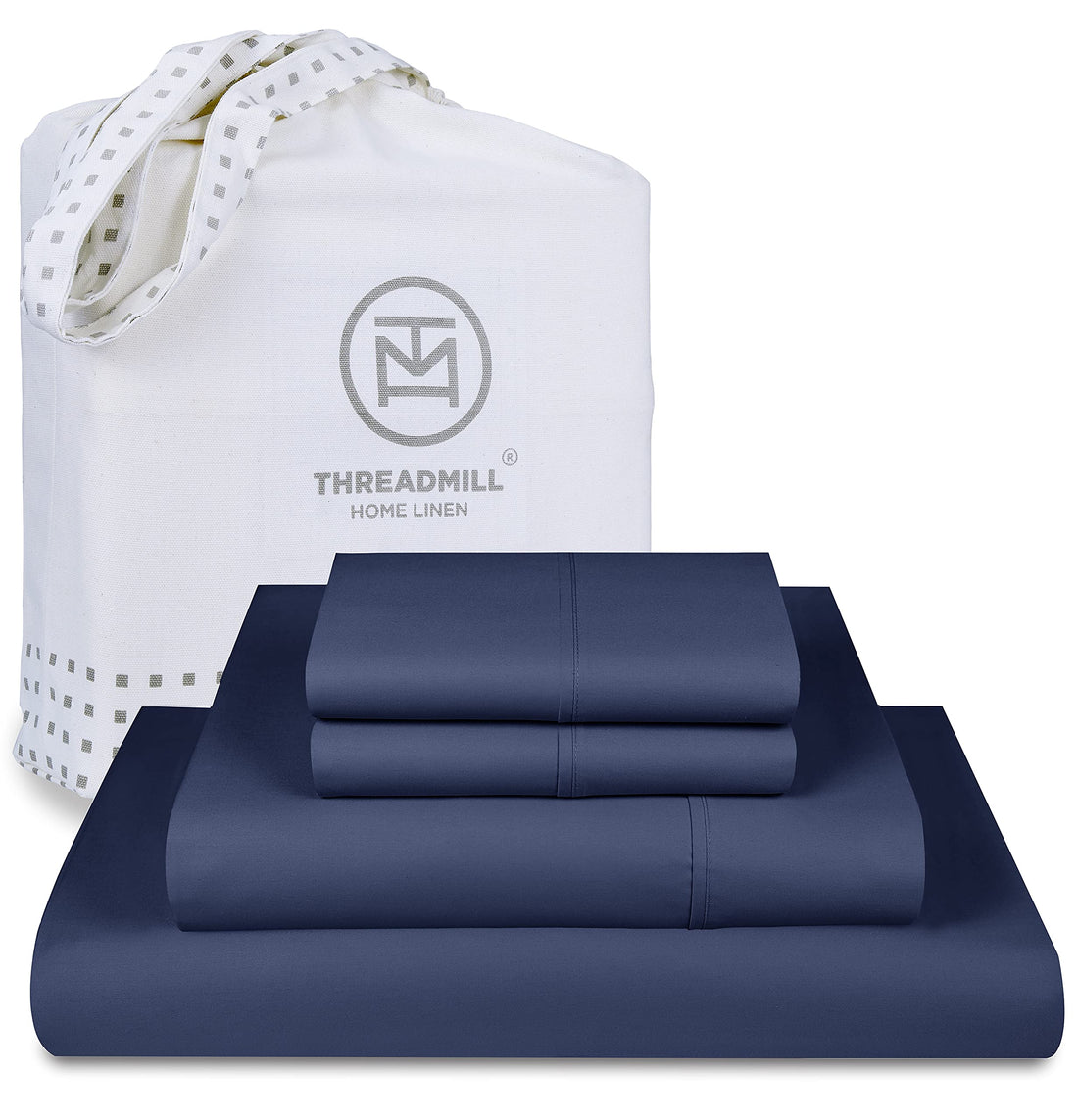 Threadmill Supima Cotton Sheet Set – King, White