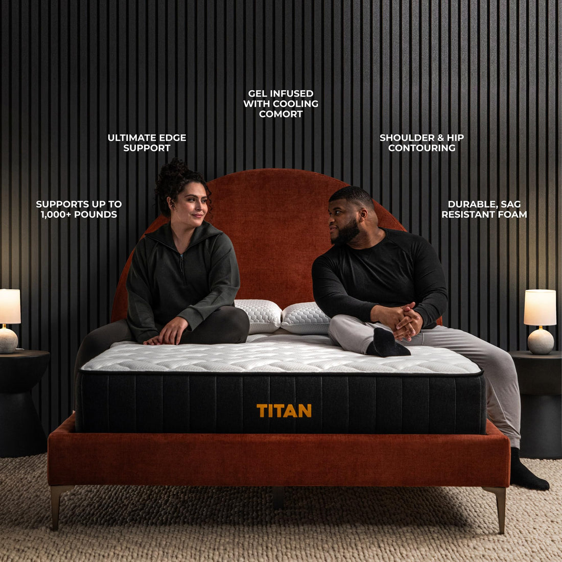 Brooklyn Titan Hybrid Mattress – Twin XL