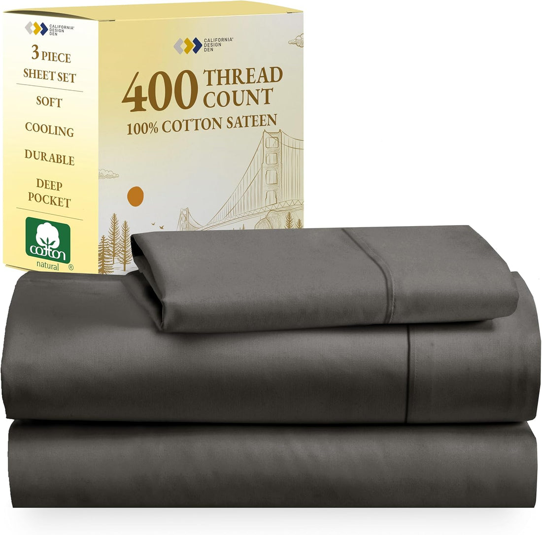 California Design Den Queen Sheets – 400 TC