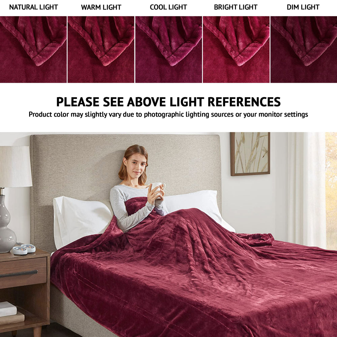 Beautyrest Electric Blanket – Full Grey