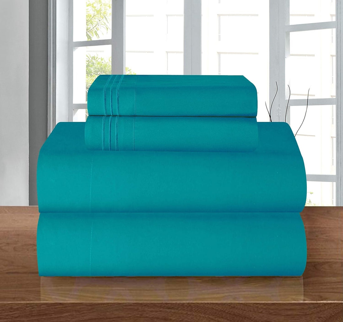 Elegant Comfort Twin Sheet Set – Grey