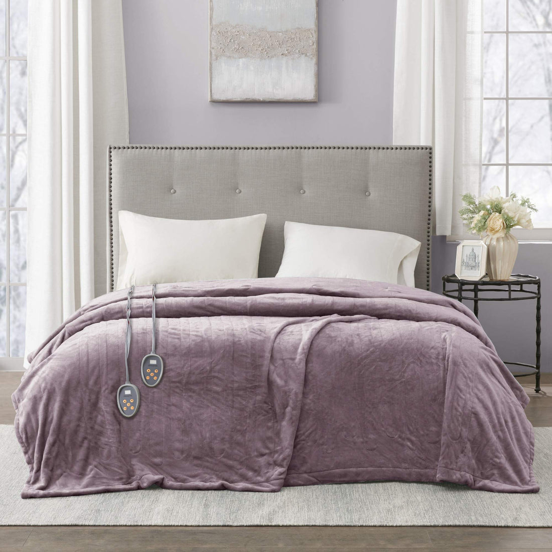 Beautyrest Electric Blanket – Full Grey