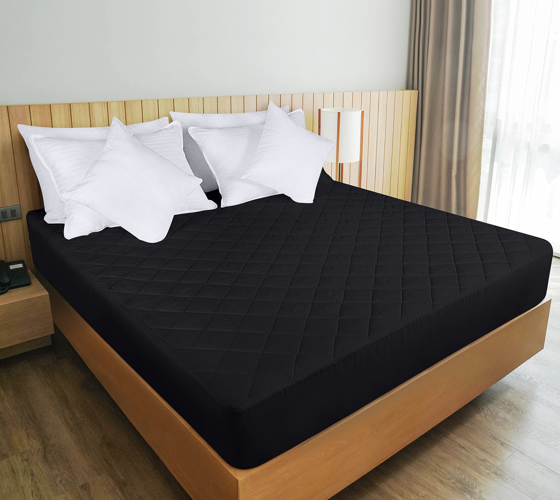 Utopia Quilted Mattress Pad – Queen, White