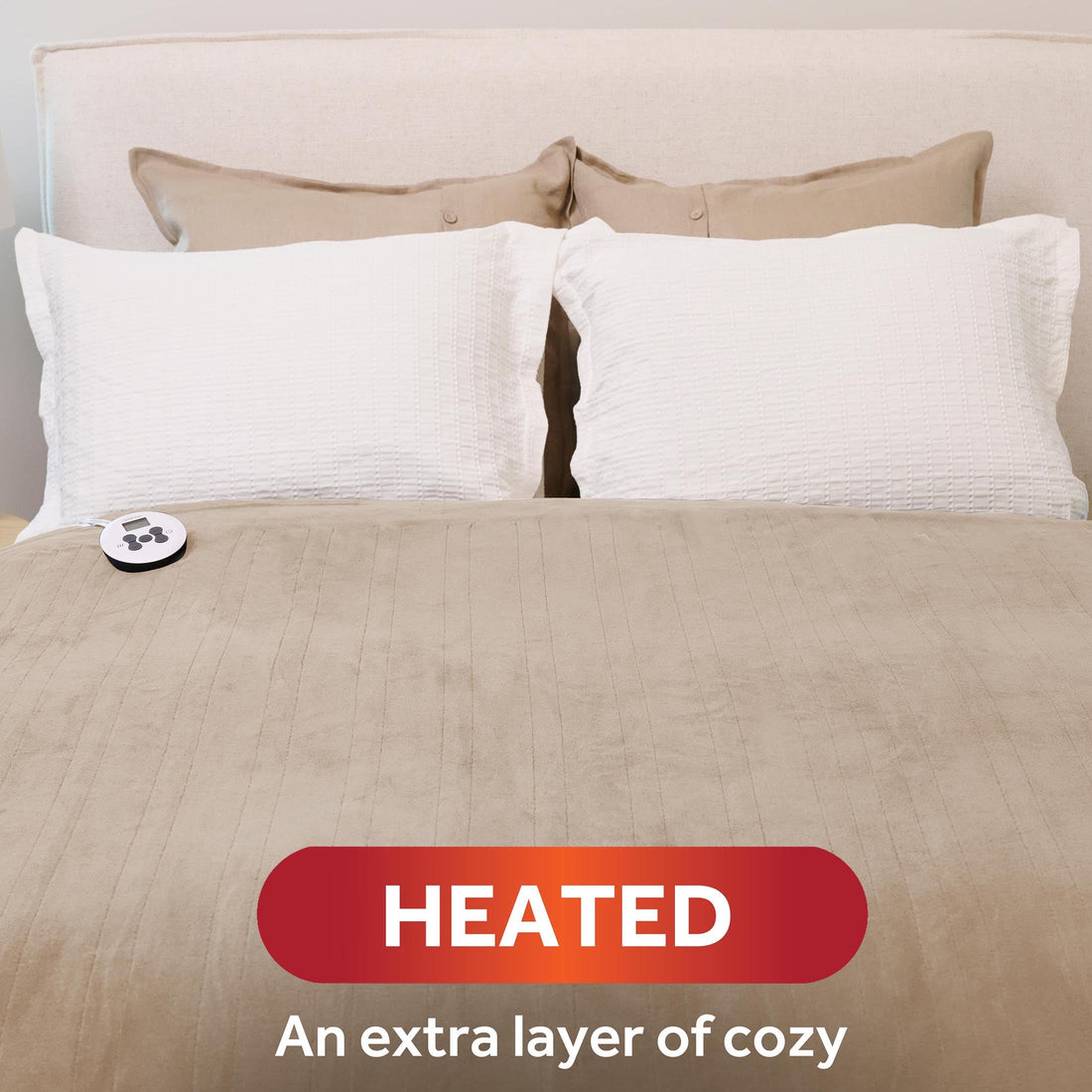 Sunbeam Electric Blanket – Full Mushroom