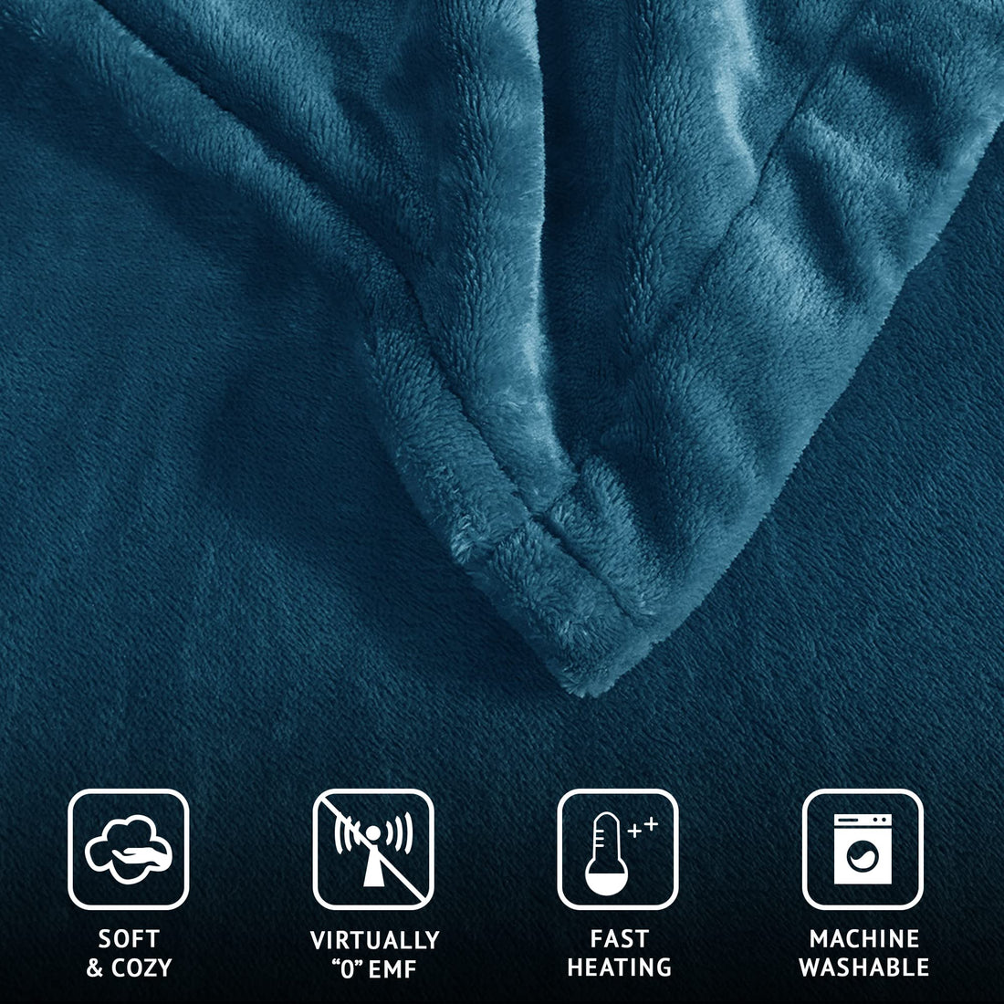 Beautyrest Electric Blanket – Full Grey