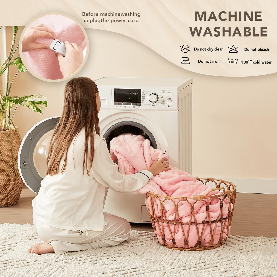 Homemate Heated Throw – 50"x60"