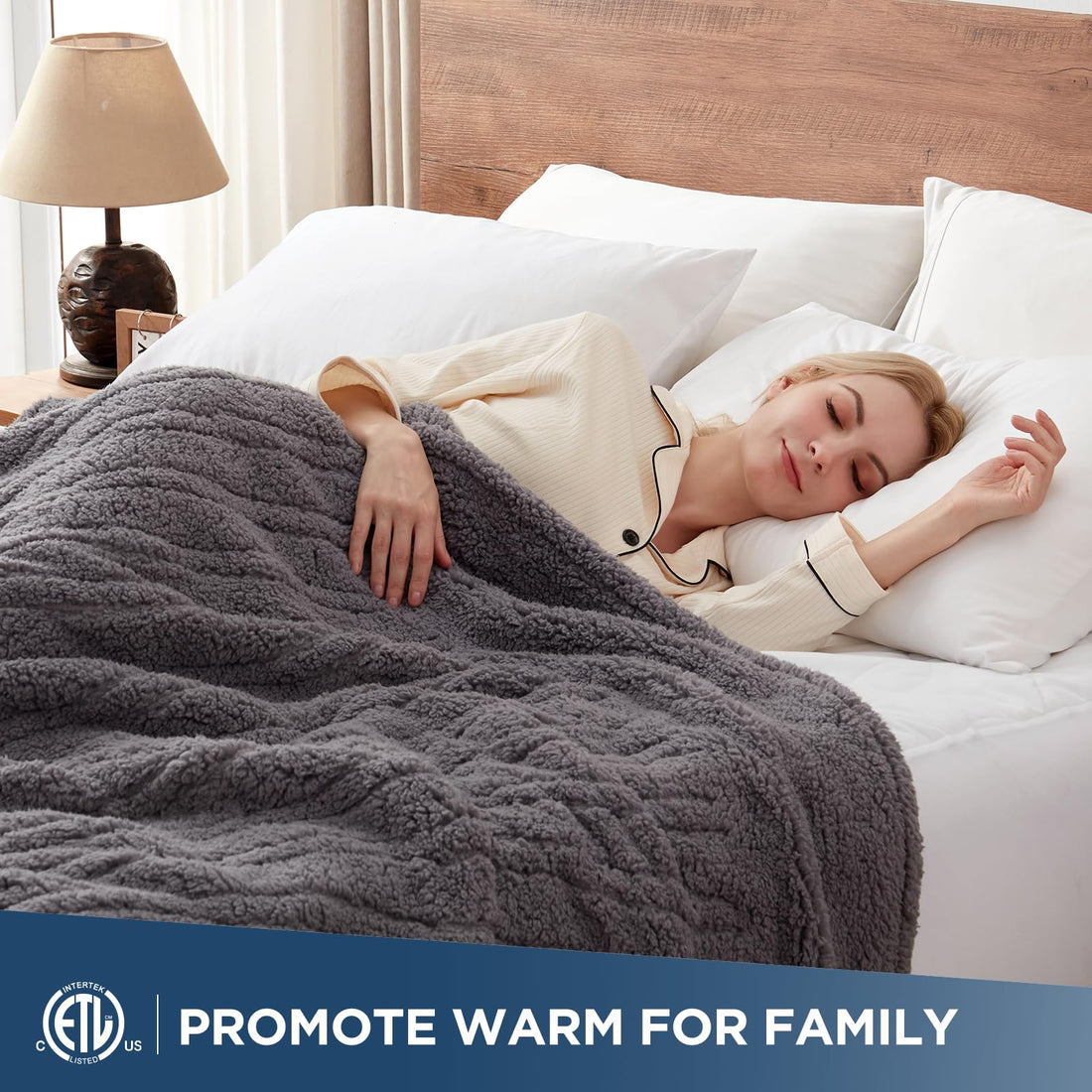 Westinghouse King Electric Blanket – Dark Grey