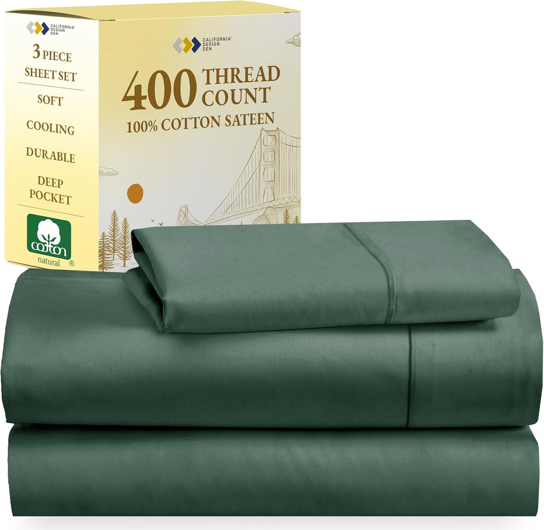 California Design Den Queen Sheets – 400 TC