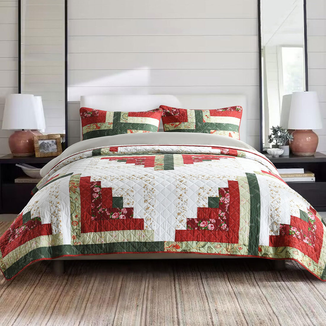 Secgo King Cotton Quilt Set