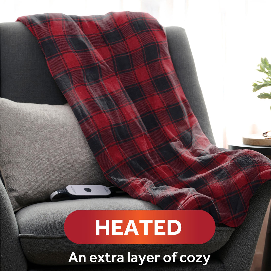 Sunbeam Electric Blanket – Full Mushroom