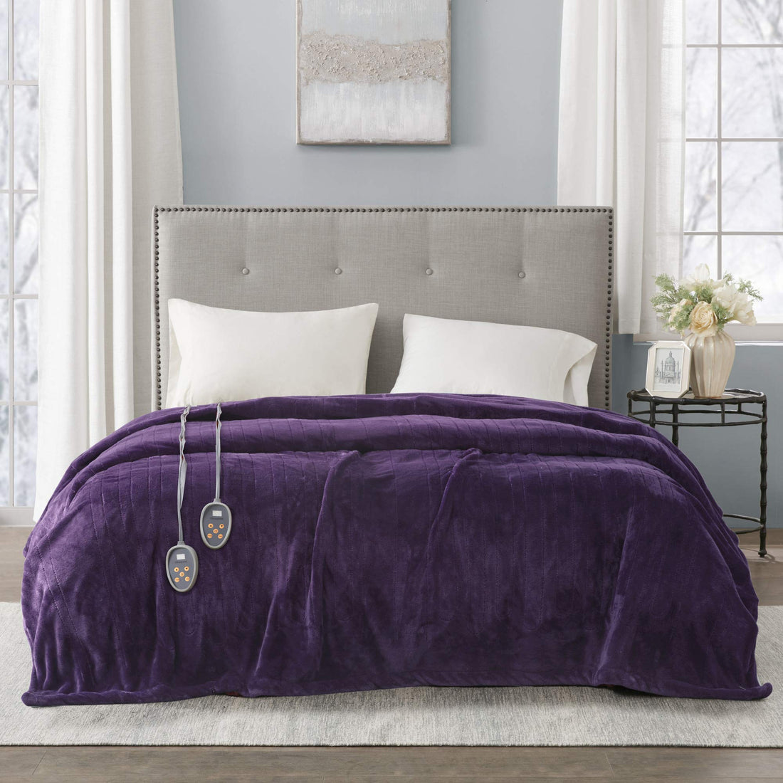 Beautyrest Electric Blanket – Full Grey