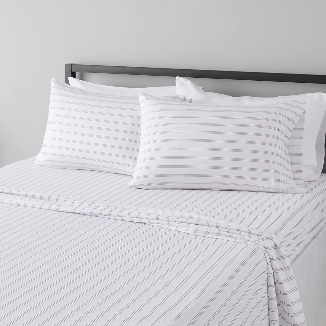 Amazon Basics Twin XL Sheet Set – Gray