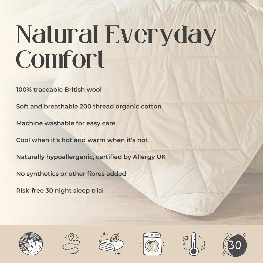 WOOLROOM Wool King Comforter