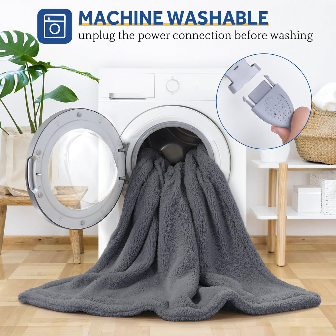 ViscoSoft Microfiber Comforter – Full Gray