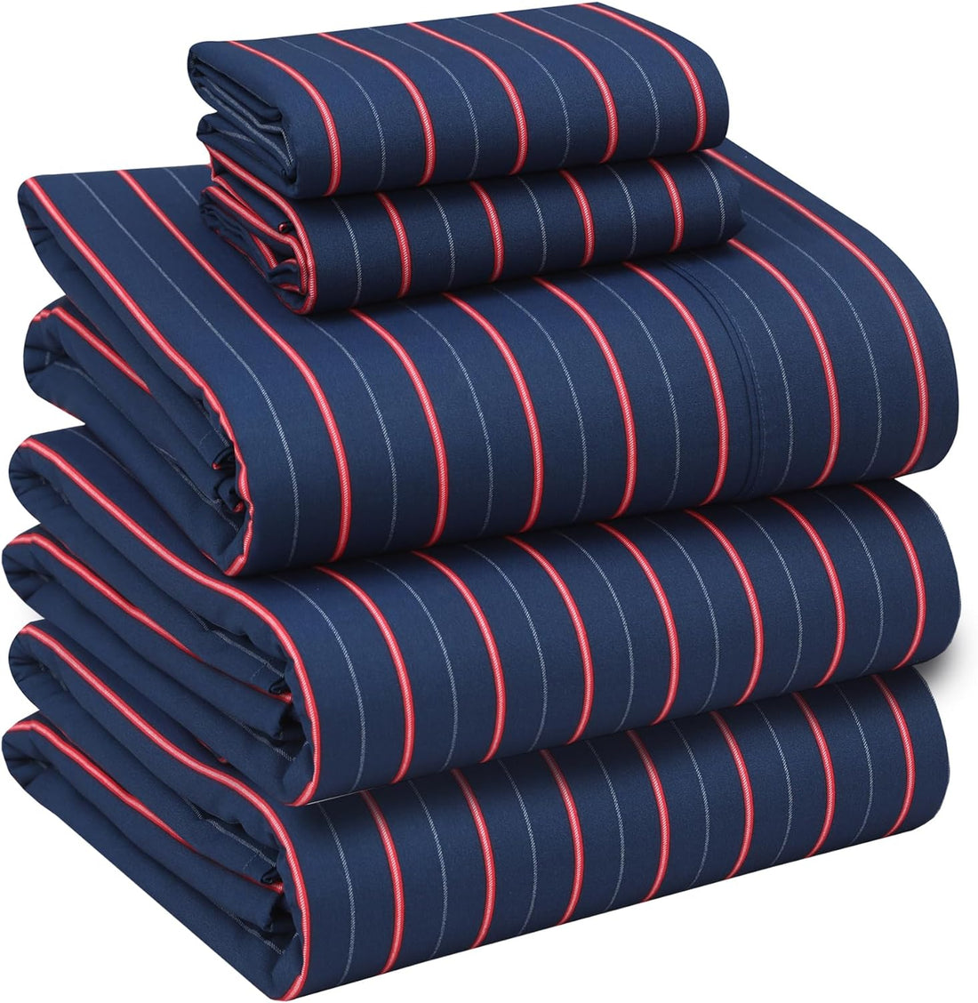 RUVANTI Split King Cotton Sheet Set – Floral, 5PC