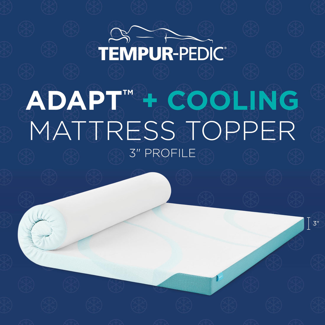 Tempur-Pedic 3" Cooling Mattress Topper – King