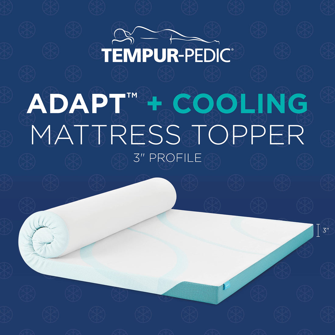 Tempur-Pedic 3" Cooling Mattress Topper – King