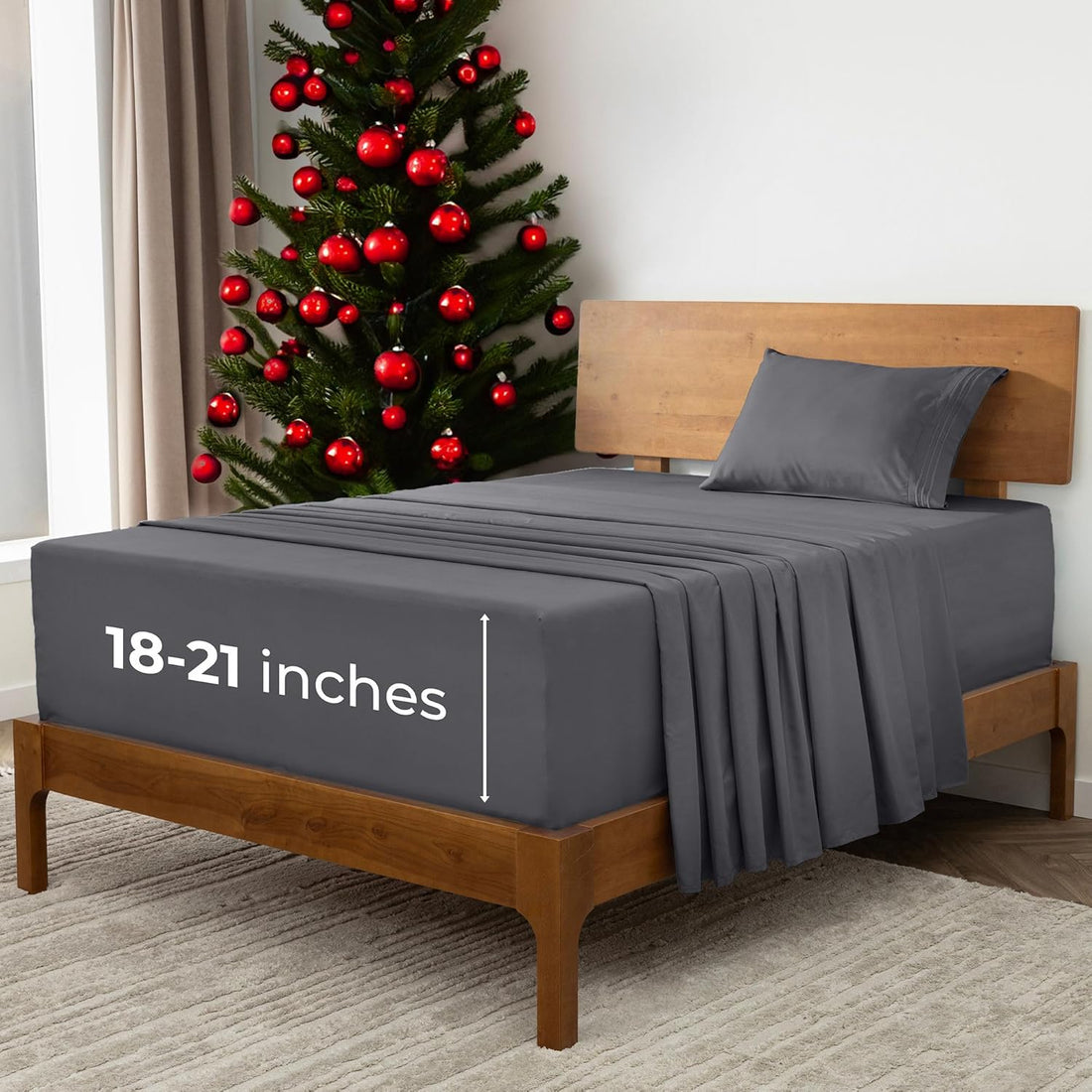 Mellanni Queen Sheet Set – 4PC White