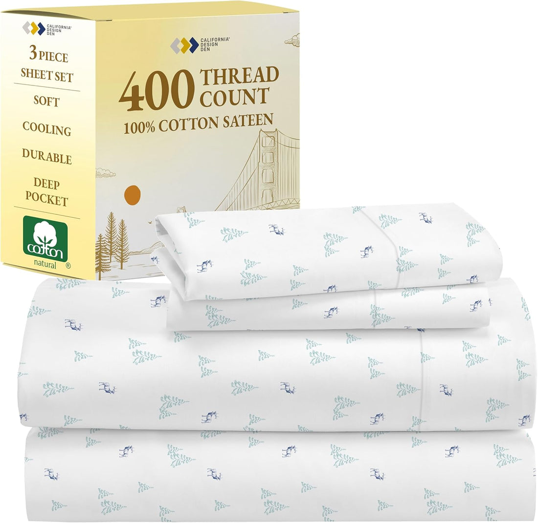 California Design Den Queen Sheets – 400 TC