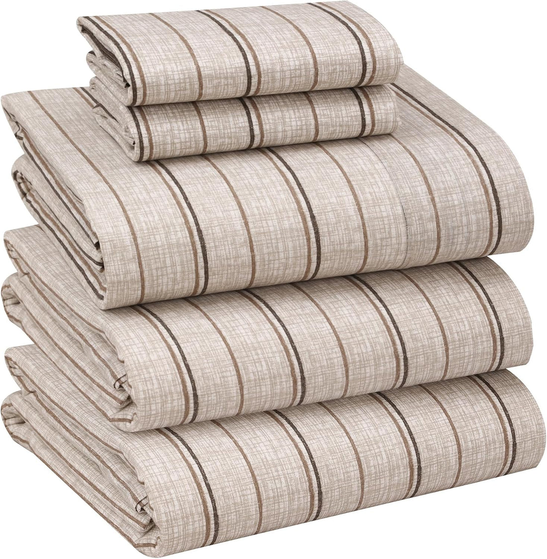RUVANTI Split King Cotton Sheet Set – Floral, 5PC